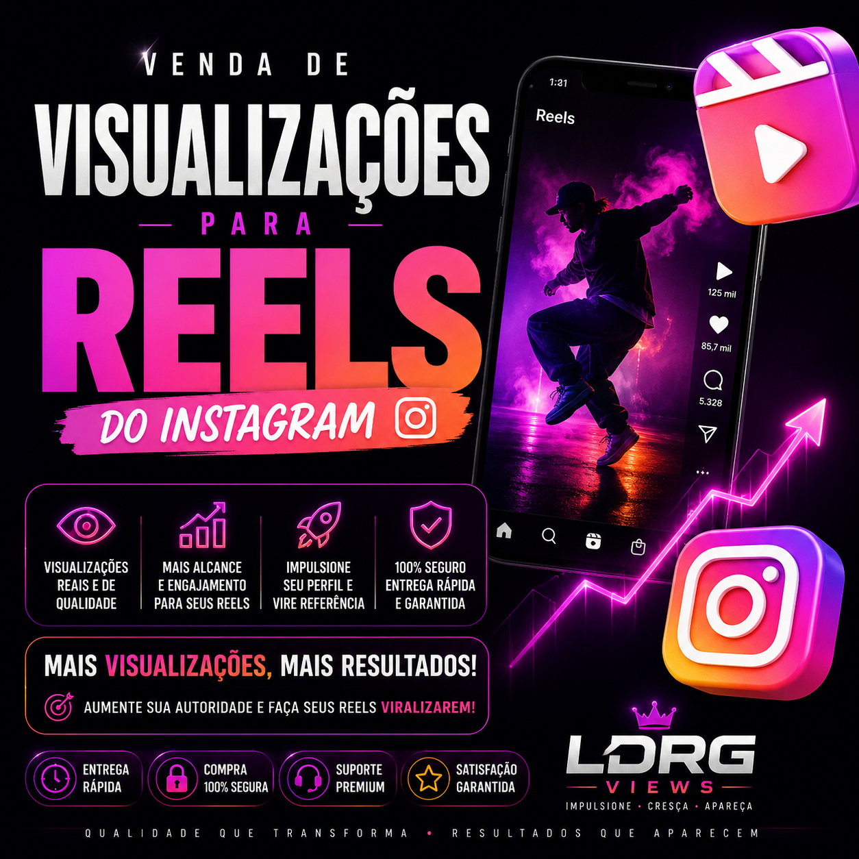SEGUIDORES/CURTIDAS/VIZUALIZACOES NO INSTAGRAM SUPER BARATO