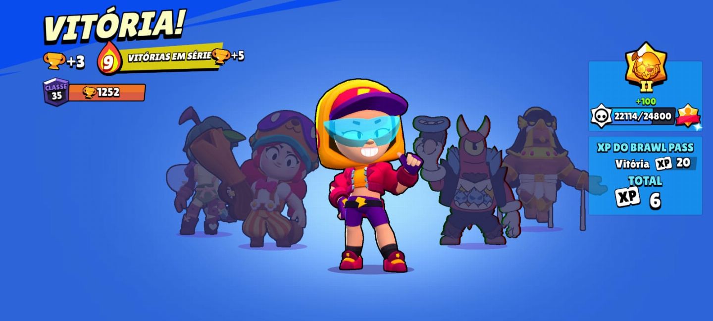 UPO MESTRE E PRO NA RANKED - ELOJOB BRAWL STARS