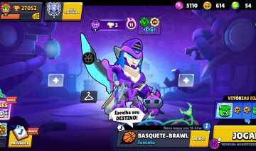CONTA BRAWL STARS, 27K DE TROFÉUS, 173 SKIN, VÁRIAS LENDÁRIAS, PRA SAIR RÁPIDO!