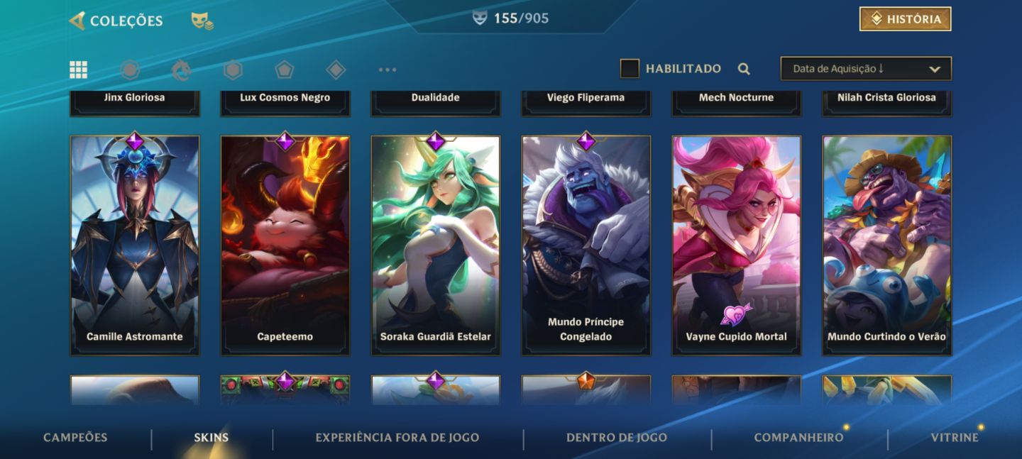 Conta de wild rift