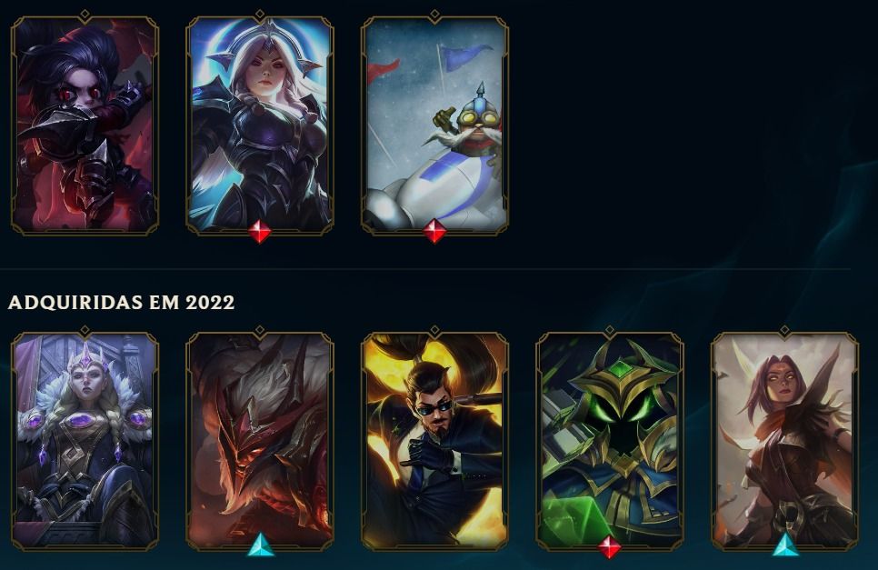 Conta de lol com rammus rei esmeralda 4 com mmr de diamond/mestre