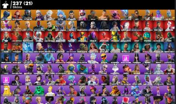 CONTA OG|237 SKINS|PASSE MARVEL|NEYMAR|LARA CROFT|EMOJIS ICONE E MT +