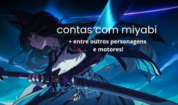 CONTAS COM A PERSONAGEM MIYABI (LER A DESCRIÇÃO)