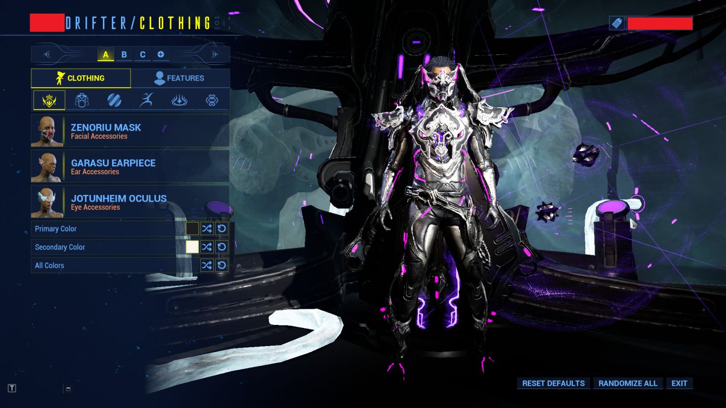 Conta Legendary 1 no Warframe