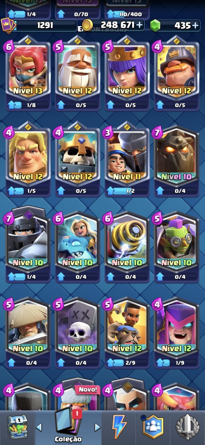 Conta clash Royale troféu: 8248