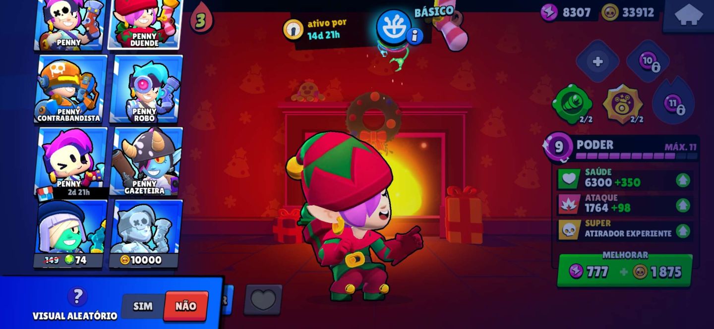 CONTA BRAWL STARS TODOS OS PRIMEIRO PASSES E VARIAS SKINS RARAS 40K TROFÉUS