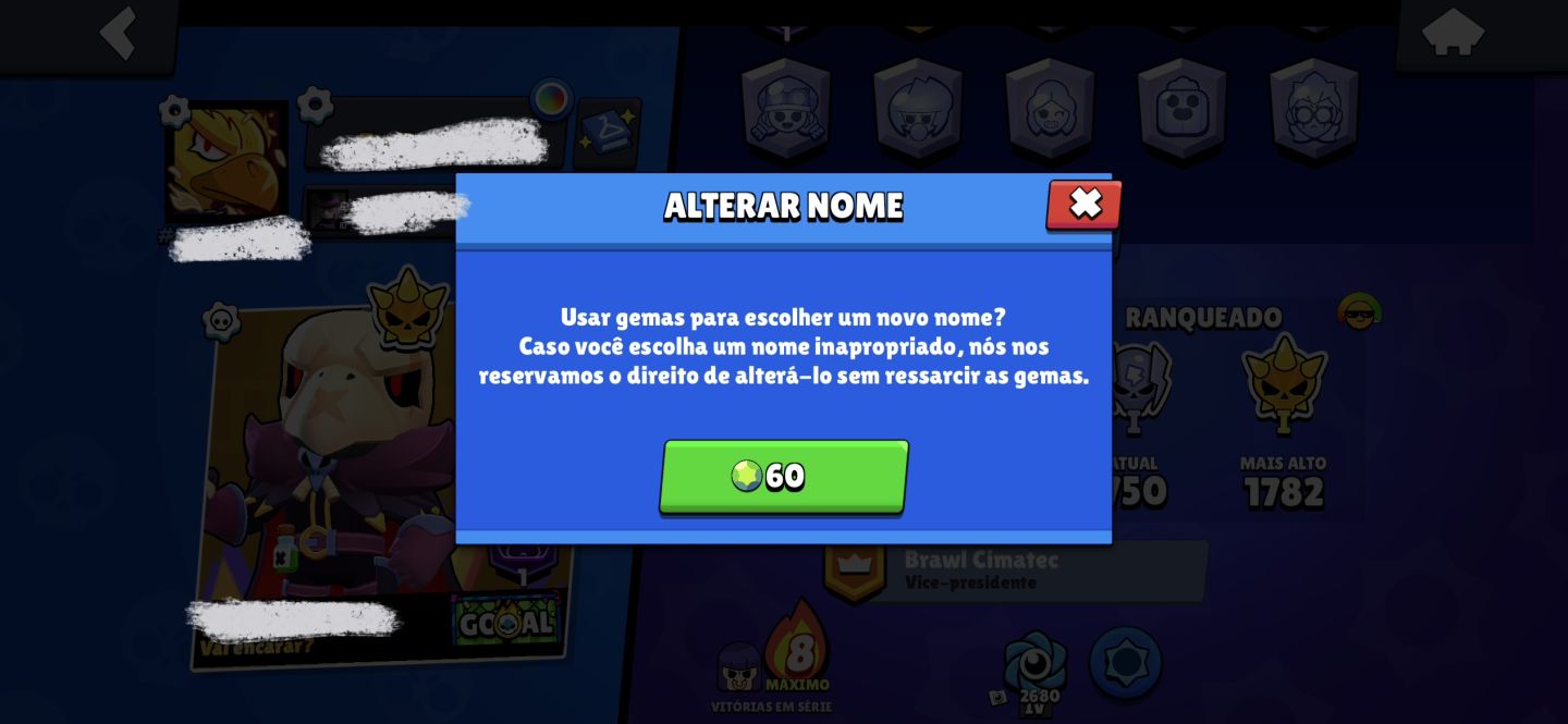 (Aceito oferta)Conta perfeita supercel brawl stars e Clash of royale upados!!!