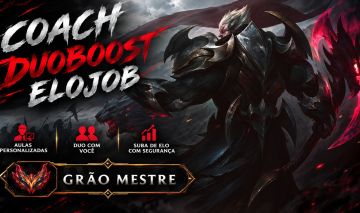 ELOJOB / DUOBOOST / COACH DARIUS - LEAGUE OF LEGENDS - PROMOÇÃO - MUITO BARATO!
