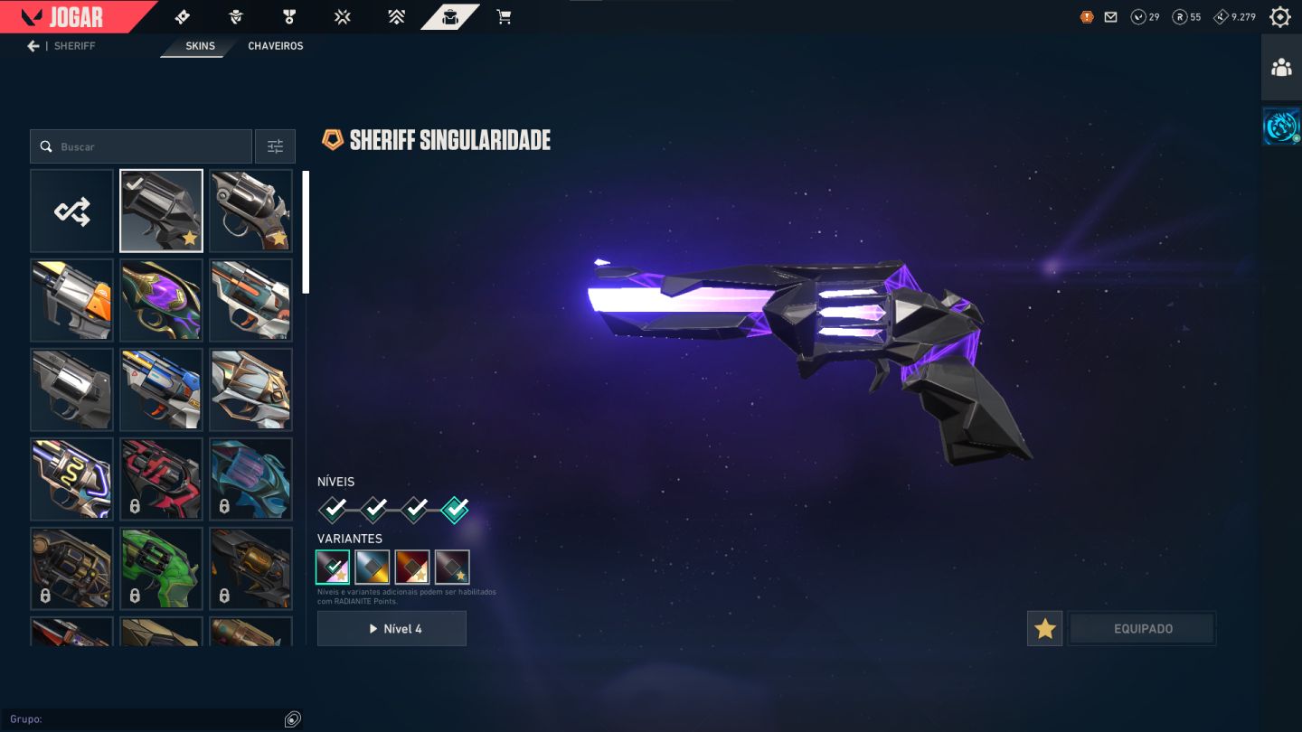 Conta Valorant com Skins - 3.1K Gastos
