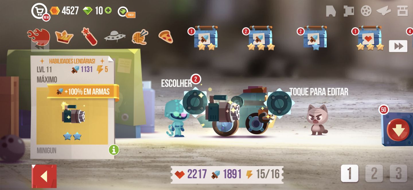 Conta prestígio 73 C.A.T.S EQUIPADA - MUITOS RECURSOS E BUILDS OP