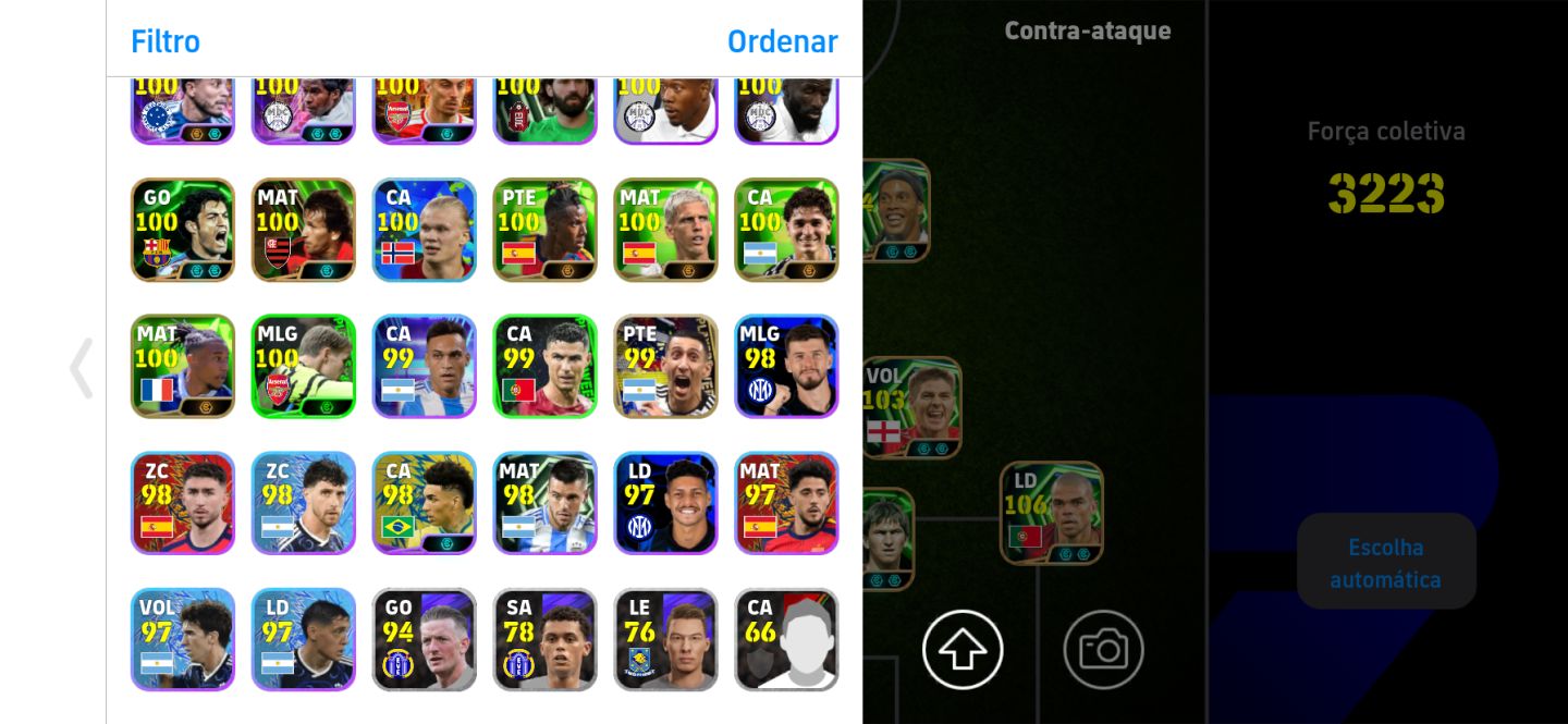CONTA EFOOTBALL BRABA!!! (MBAPPE, NEYMAR, SUARES)