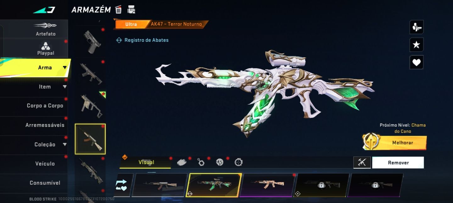 Conta de blood strike 4 passes antigos 1 skin de personagem lendaria