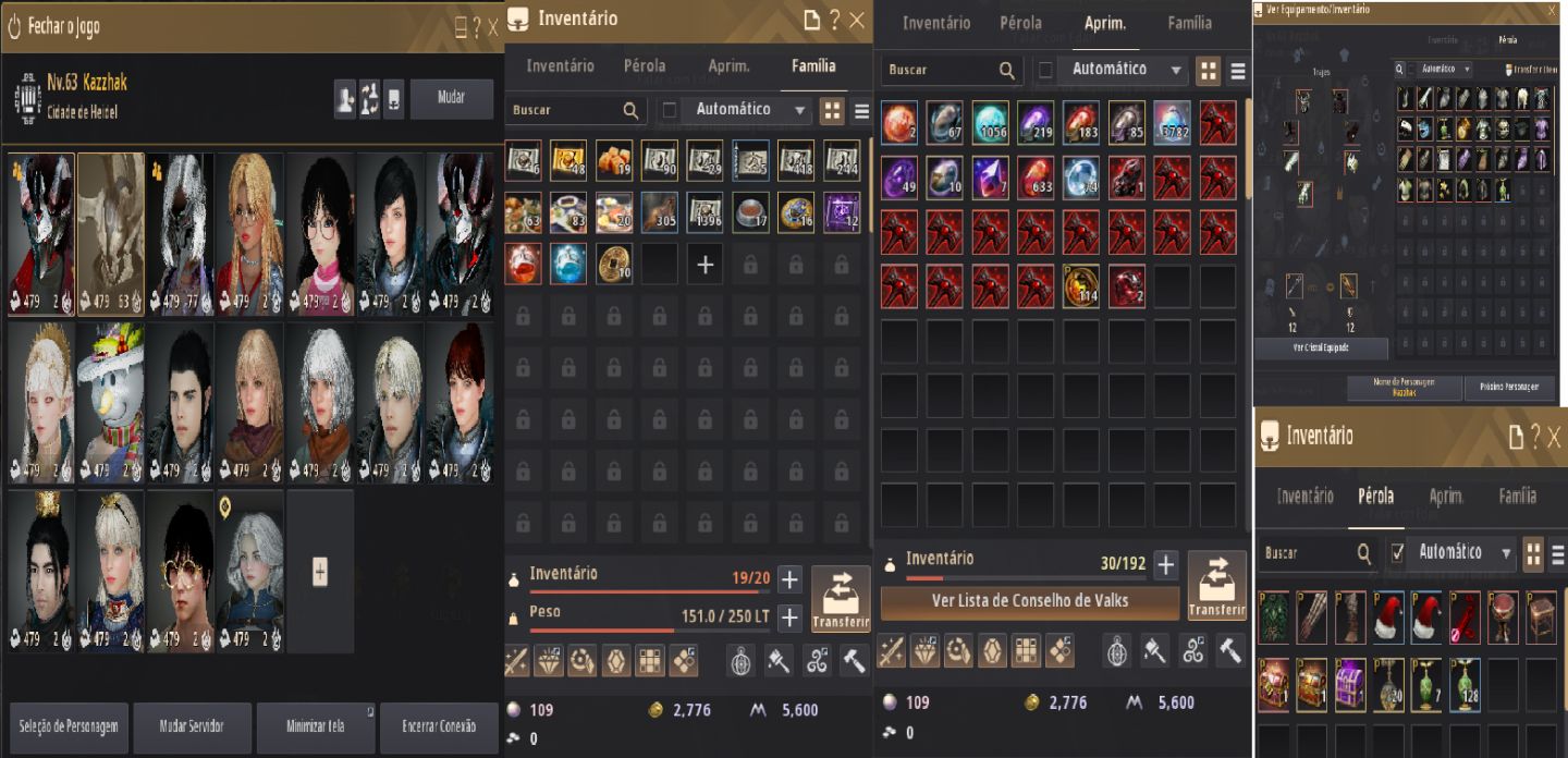 BDO SA 870 GS ENDGAME T10 / Poções Infinitas / Pronta pro Pvp & End Game