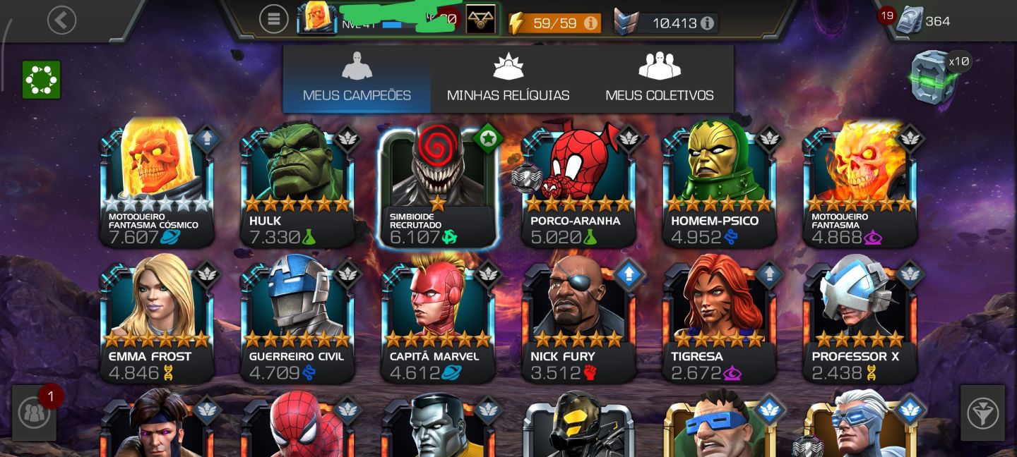 Acc inicial mtc Marvel torneio dos campeões