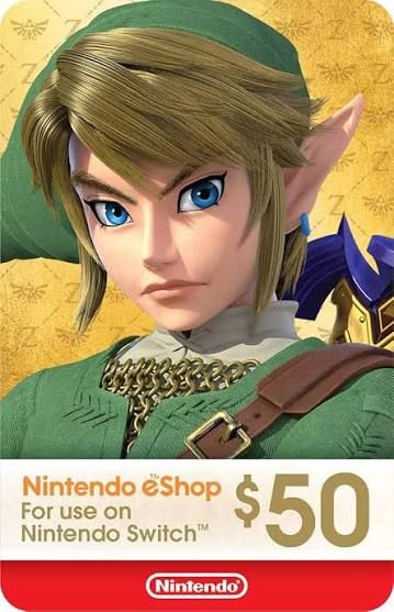 Giftcard Nintendo E-SHOP Americana