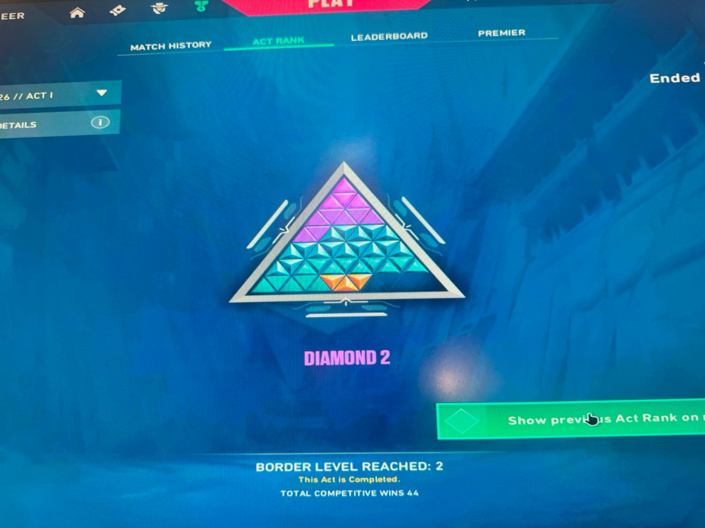CONTA VALORANT DIAMANTE 2 + SKINS TOP (ELDERFLAME, PRIME, GLITCHPOP)