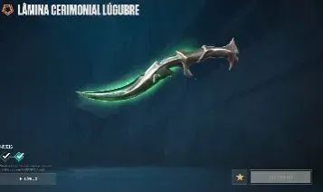 CONTA DIAMANTE COM SKINS KUNAI DA JETT E FACA LUGUBRÉ