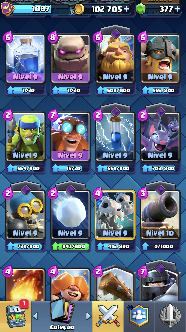 CONTA DE CLASH ROYALE ARENA 15|CUSTO BENEFÍCIO