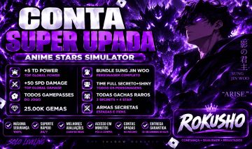 Conta Anime Stars - TOP 1 GLOBAL META NEGOCIAVEL!!
