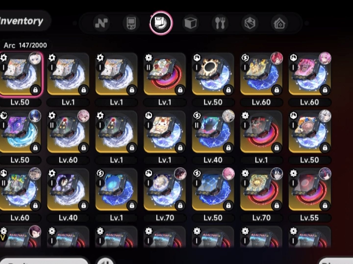 Neverness to everness, conta com quase todos os personagens e arcs chaos a4