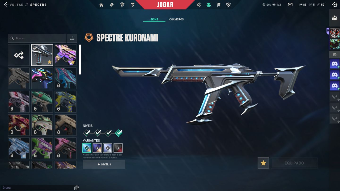 Conta de Valorant 100% Segura com 2.3K Gastos e Muitas Skins Boas!!