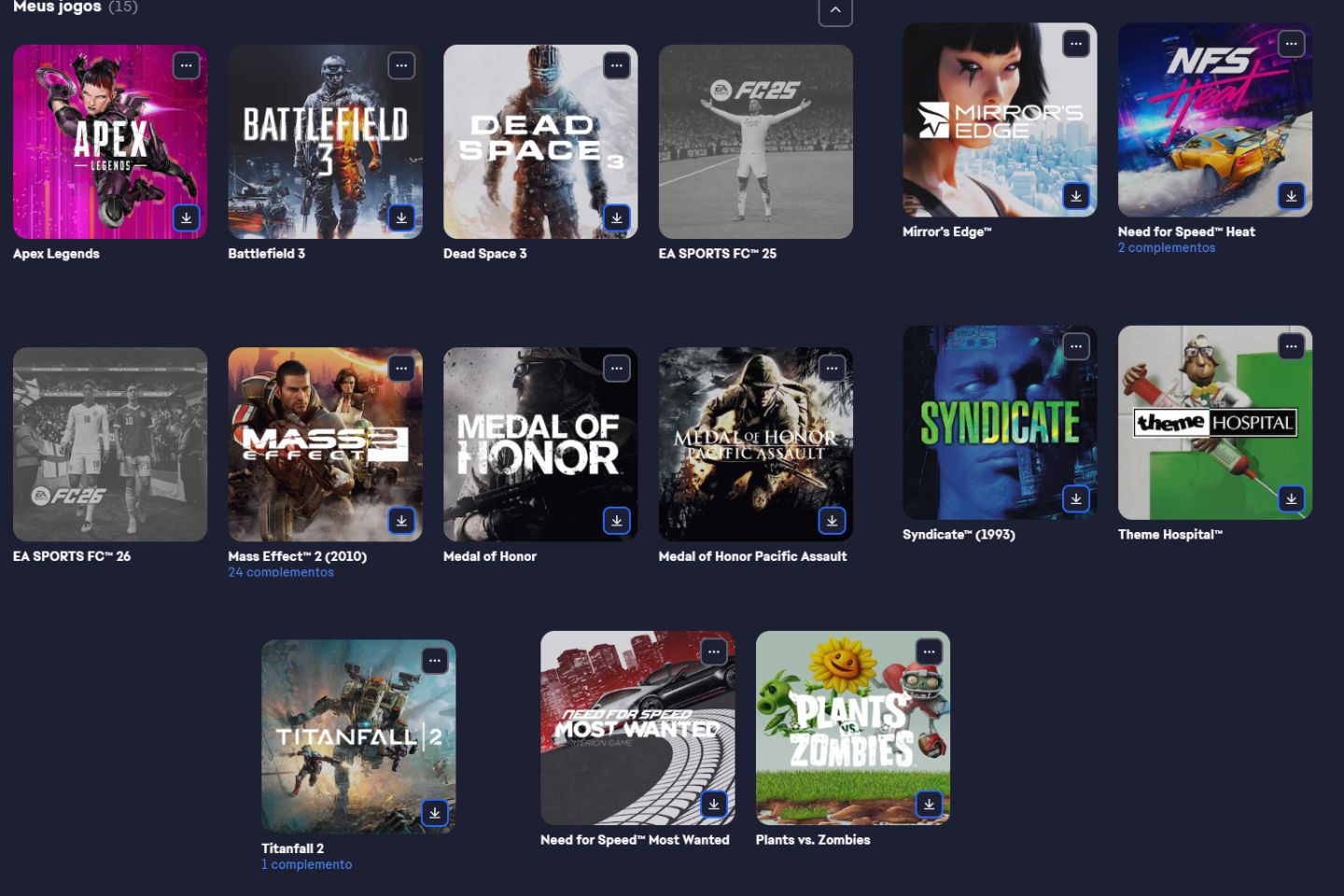 Contas Ea Online - Jogos Full Acesso (Conta Somente Sua)
