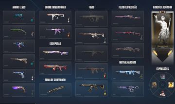 CONTA DE VALORANT | Pacote Champions 2025 Completo e Outras Skins