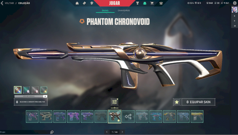 Conta de valorant completa com muitas skins,(todos os pacotes comprados na desc)