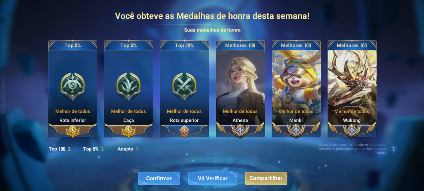 Suba até o lenda elojob Honor of kings
