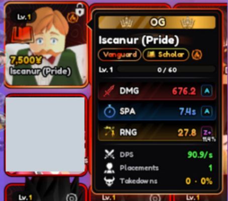 Escanor (Pride) OG [Anime Vanguards]