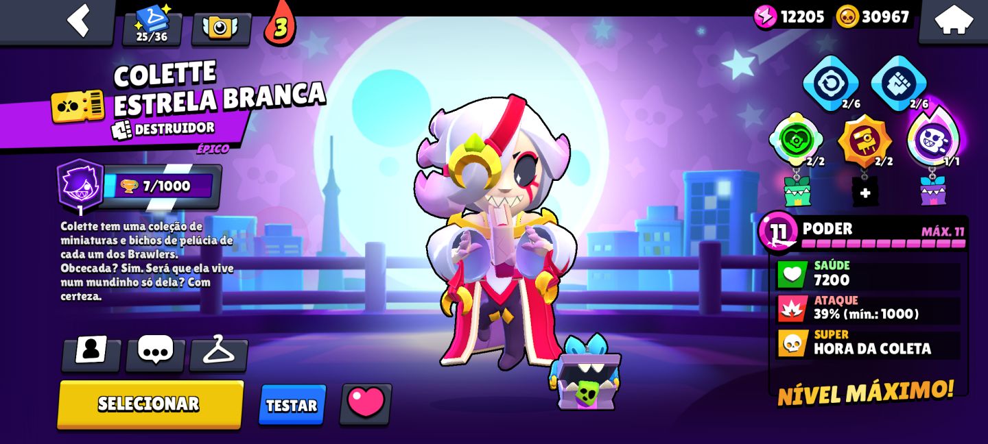 Conta Brawl Stars | Muita Skin|