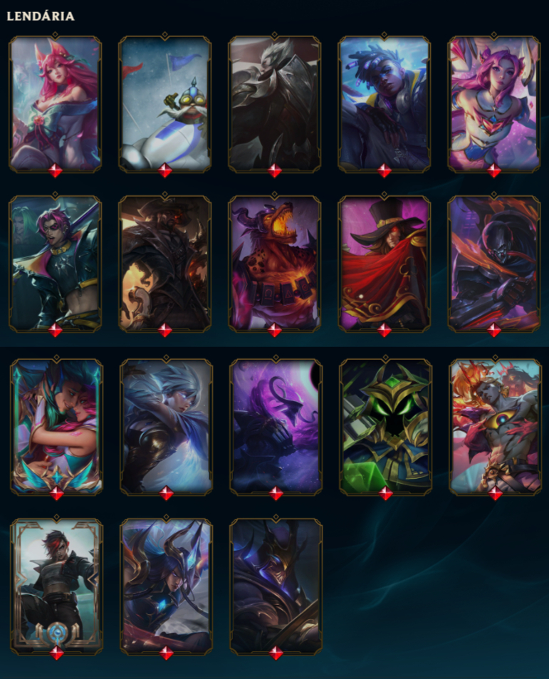 VALORANT + LOL | CONTA DE COLECIONADOR | BETA | 2015 | SKINS E BORDAS RARAS