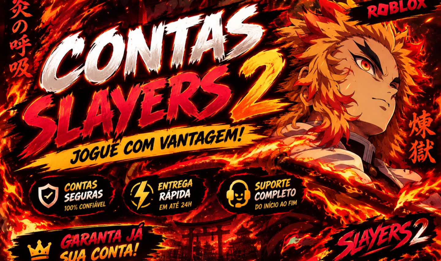 CONTAS SLAYERS 2 (MELHOR PREÇO!!)