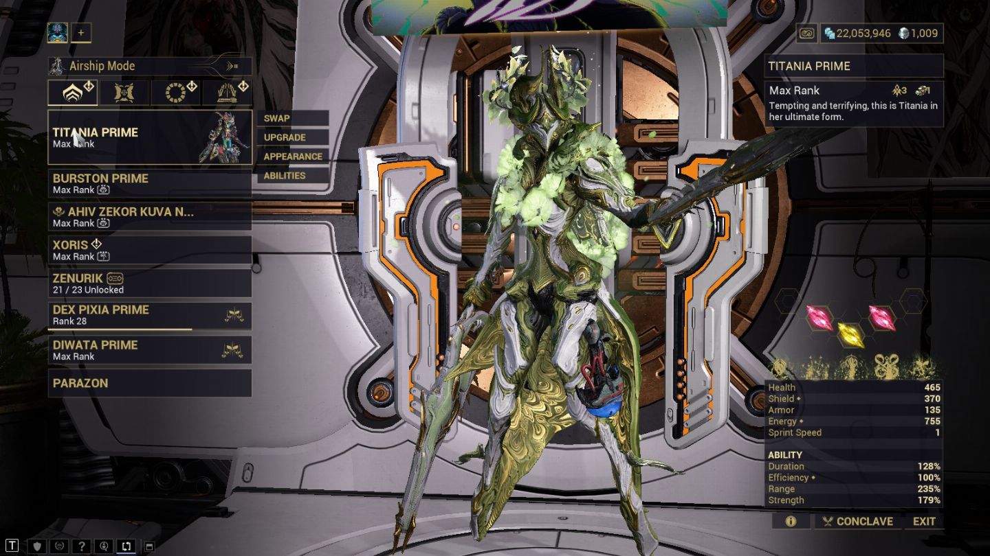 Conta lendário 1 (mr31) - warframe syandana tennocon