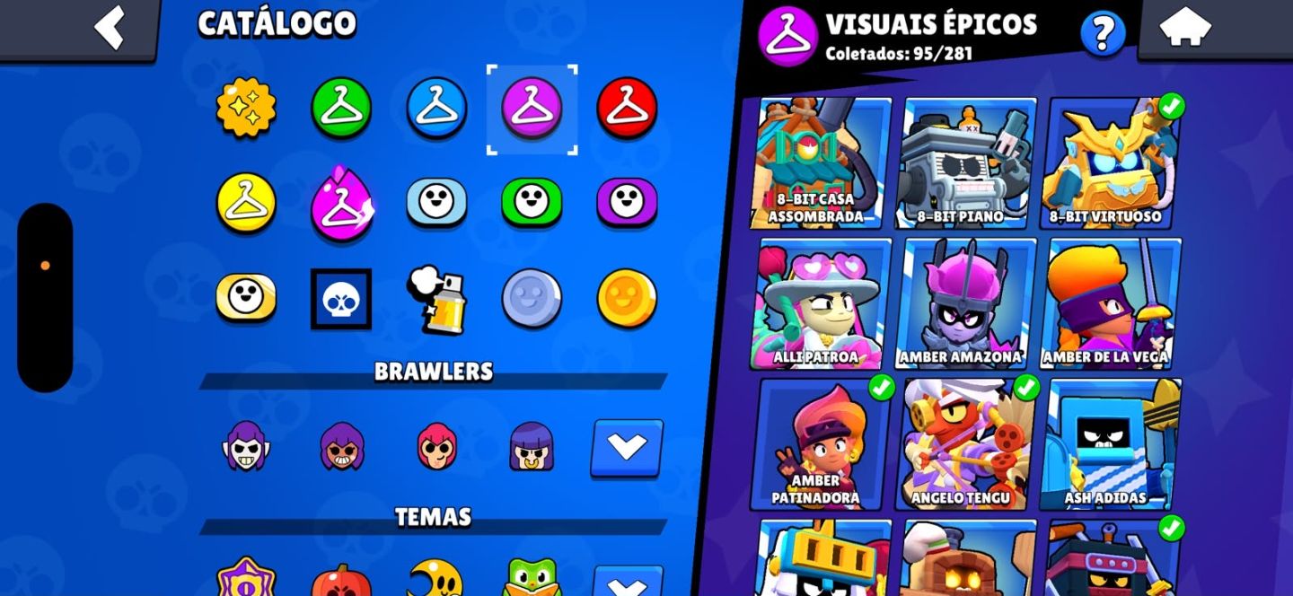CONTA DE BRAWL STARS COMPLETINHA