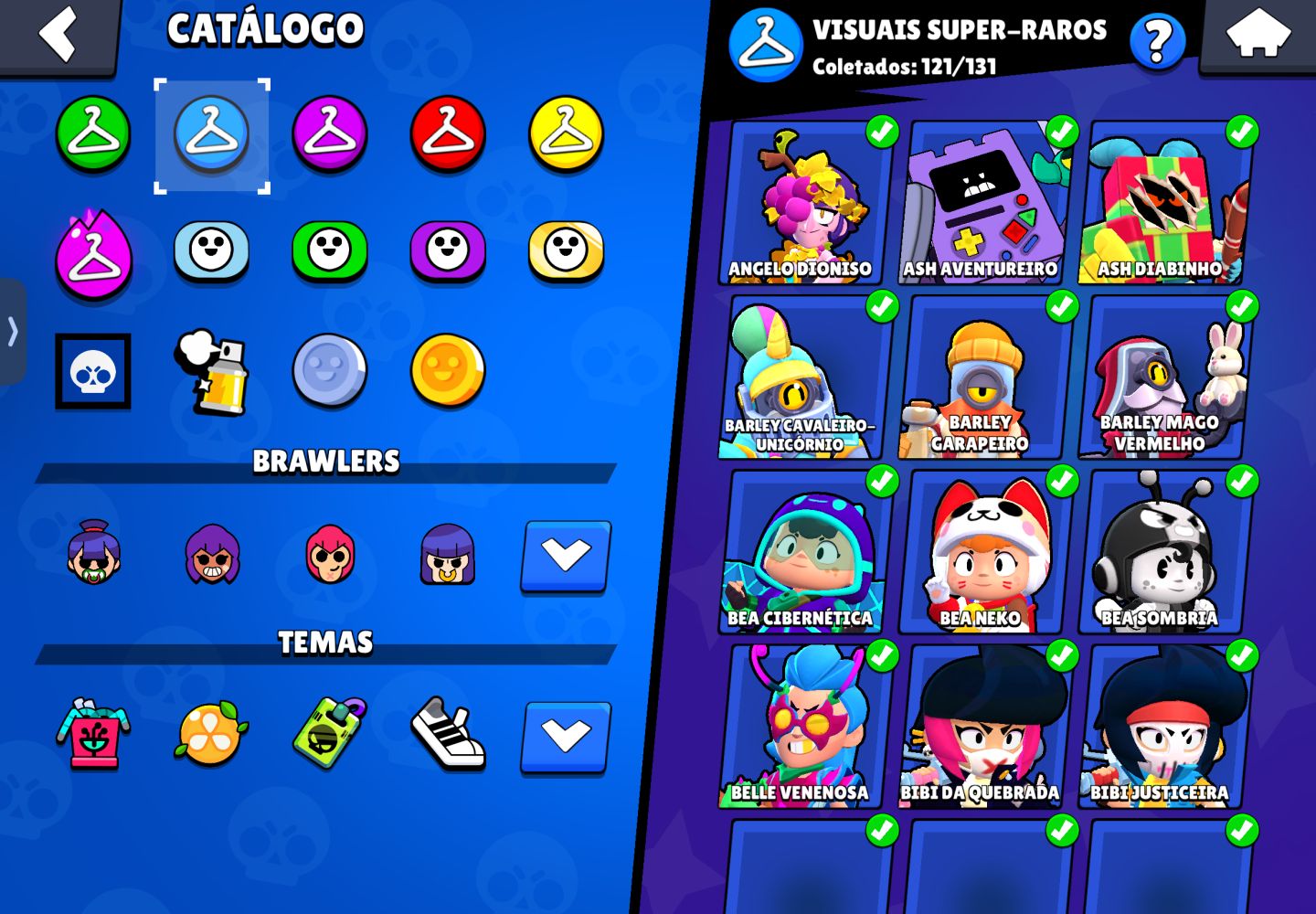 CONTA DE BRAWL 2018 COM 10 PRESTIGIOS 3, 175k TROFEUS A VENDA, 10% OFF!!!!!