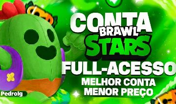 [MENOR PREÇO] CONTA DE BRAWL STARS 24K TROFÉUS | FULL ACESSO