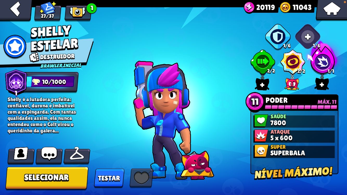 CONTA BRAWL STARS ANTIGA COM 8 ANOS DE JOGO E BASTANTE SKIN