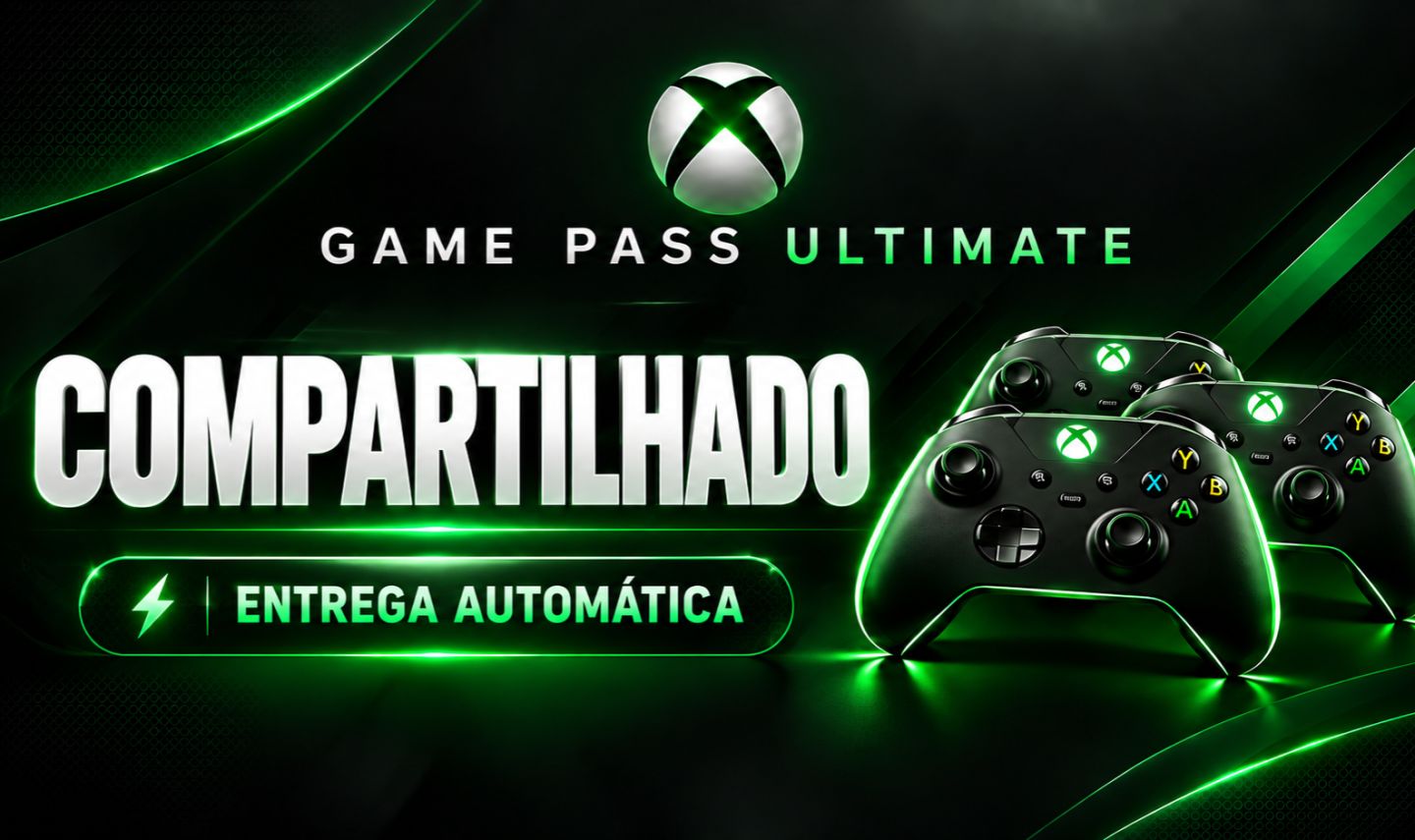 [Poucas pessoas] Xbox Game Pass Ultimate | 30 Dias | ENTREGA AUTOMATICA