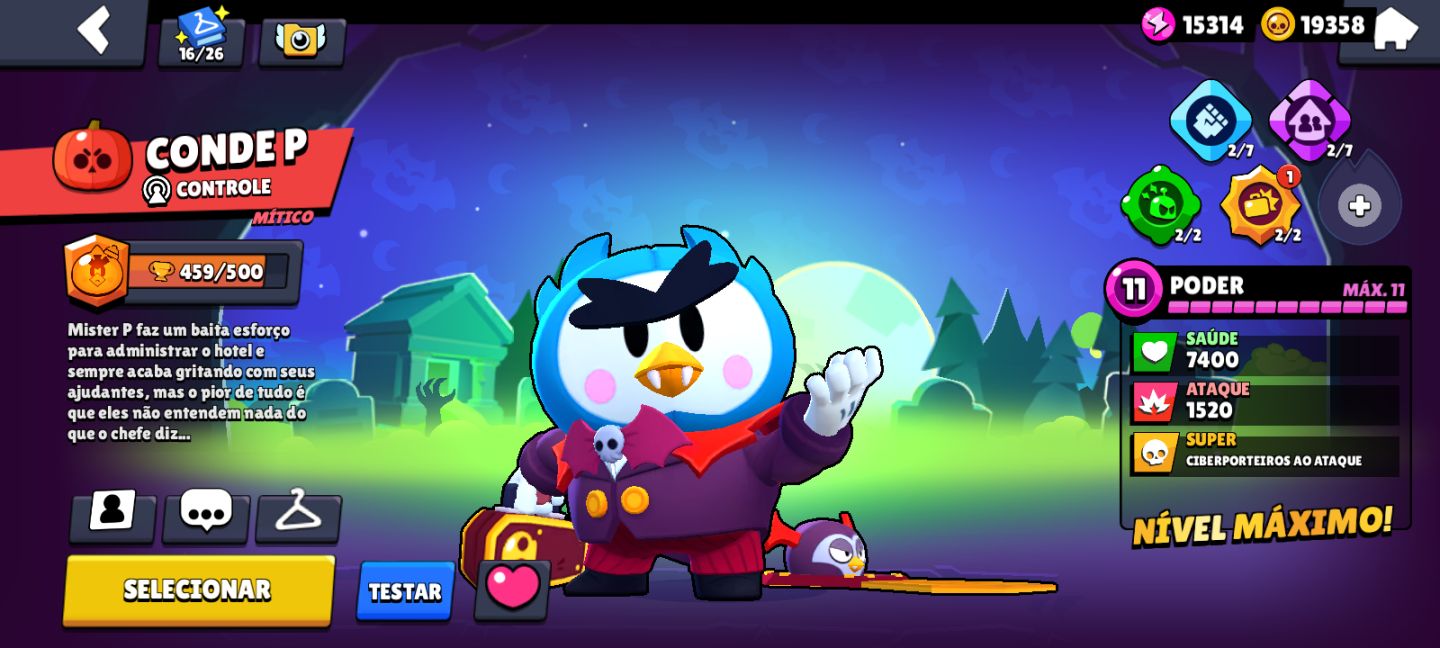 BRAWL STARS: CONTA MUITO RARA DE 2019!
