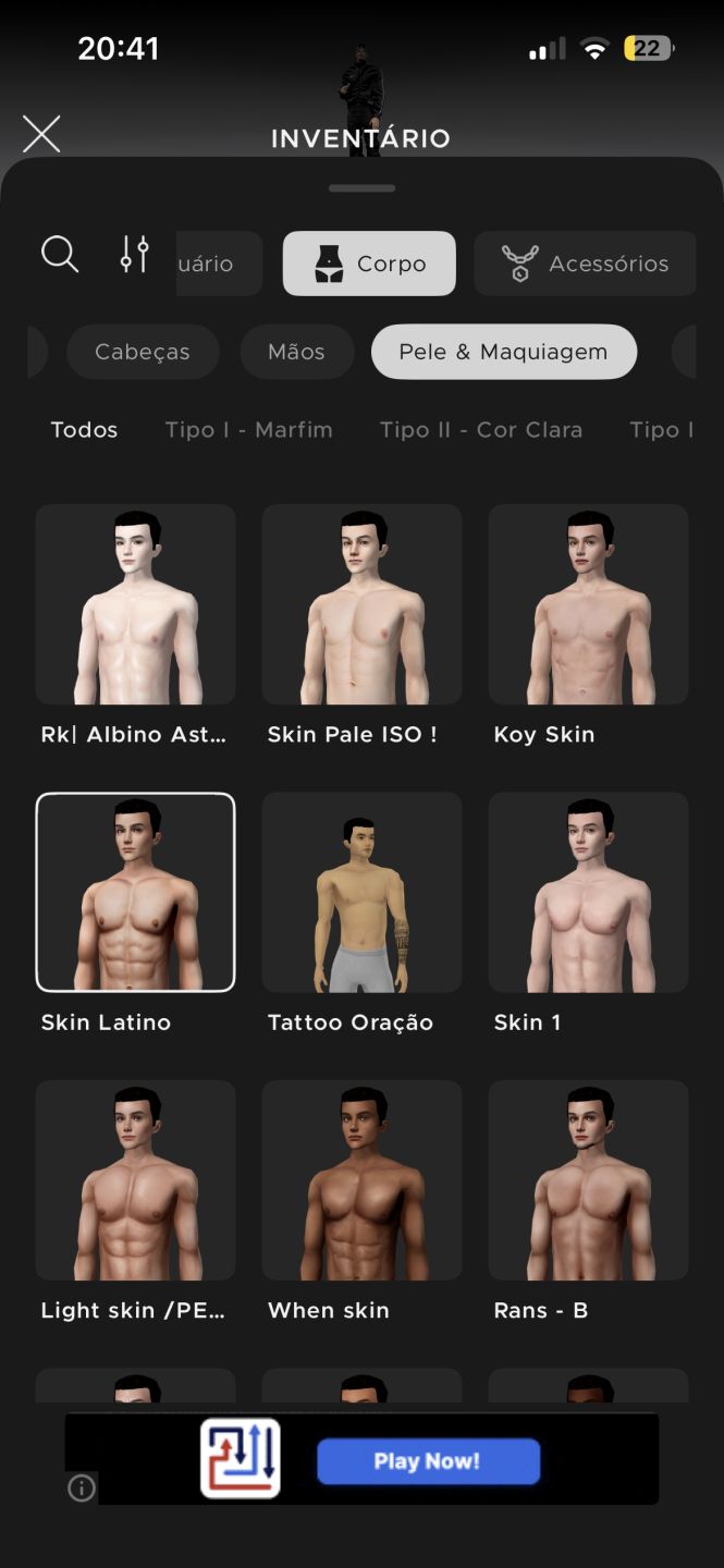 CONTA MASC IMVU AP + AGE