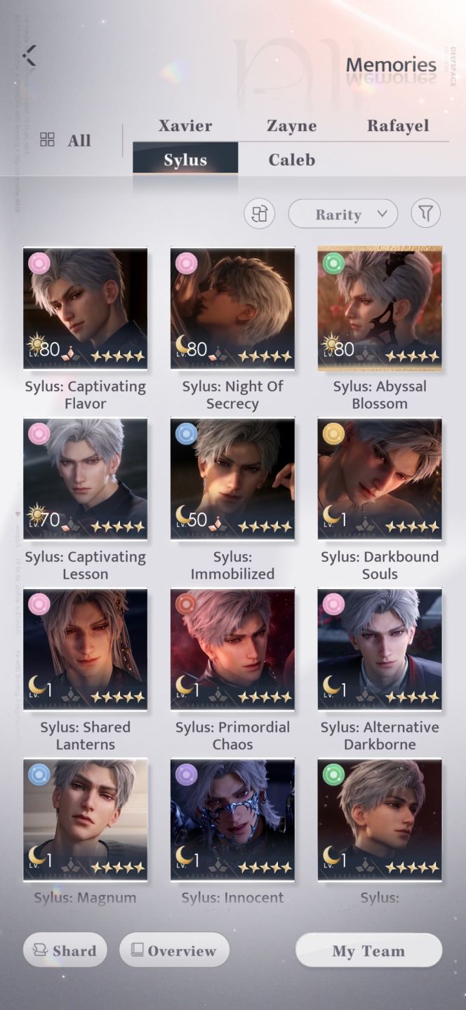 Conta Infold (Love and Deepspace + Infinity Nikki) | Rafayel Main