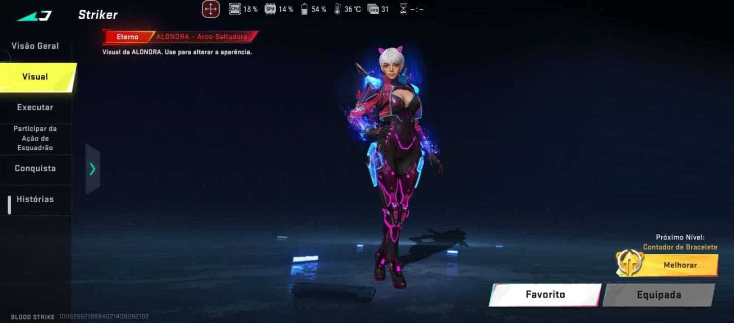 CONTA BLOOD STRIKE MUITO RARA COM SKINS ESCLUSIVA XTREME AK47 E BARRETAO LVL MAX