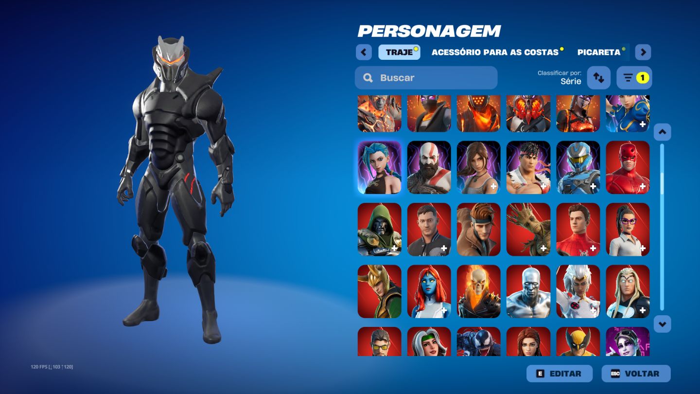 CONTA FORTNITE OG - CAPÍTULO 1 TEMP. 4 | 342 SKINS | RARIDADES ÚNICAS