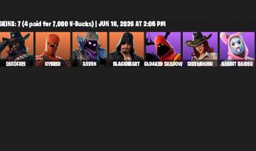 CONTA INICIANTE FORTNITE 7 SKINS