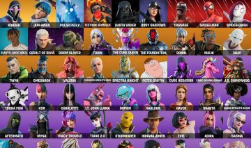 CONTA FORTNITE TRYHARD COM VARINHA ESTELAR, HOMEM ARANHA, 800 V-BUCKS E 79 SKINS