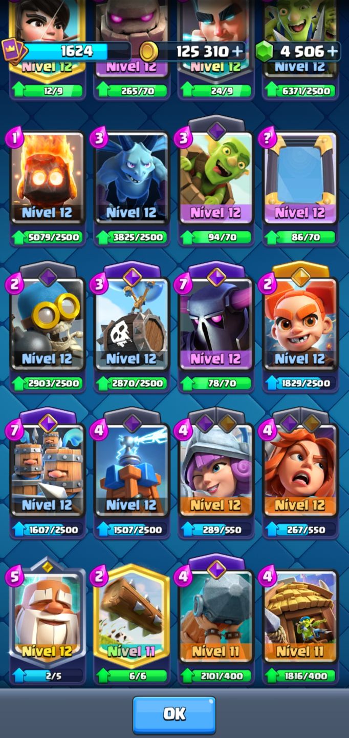 CLASH ROYALE CONTA 10 anos
