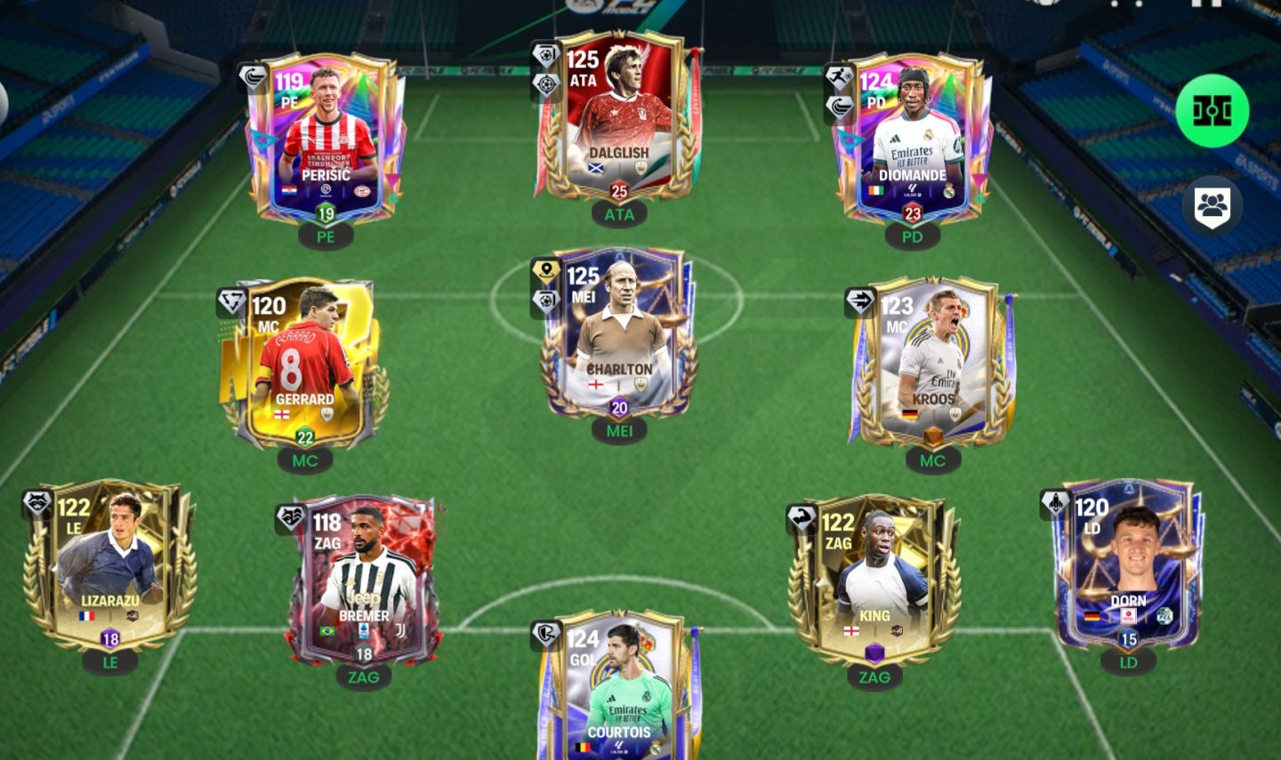 Conta de FC mobile completa
