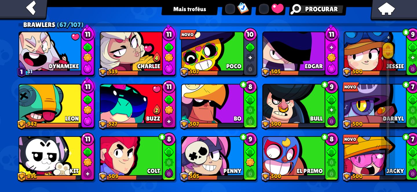 Conta Clash Royale + Clash of Clans + Brawl Stars Conta Completa