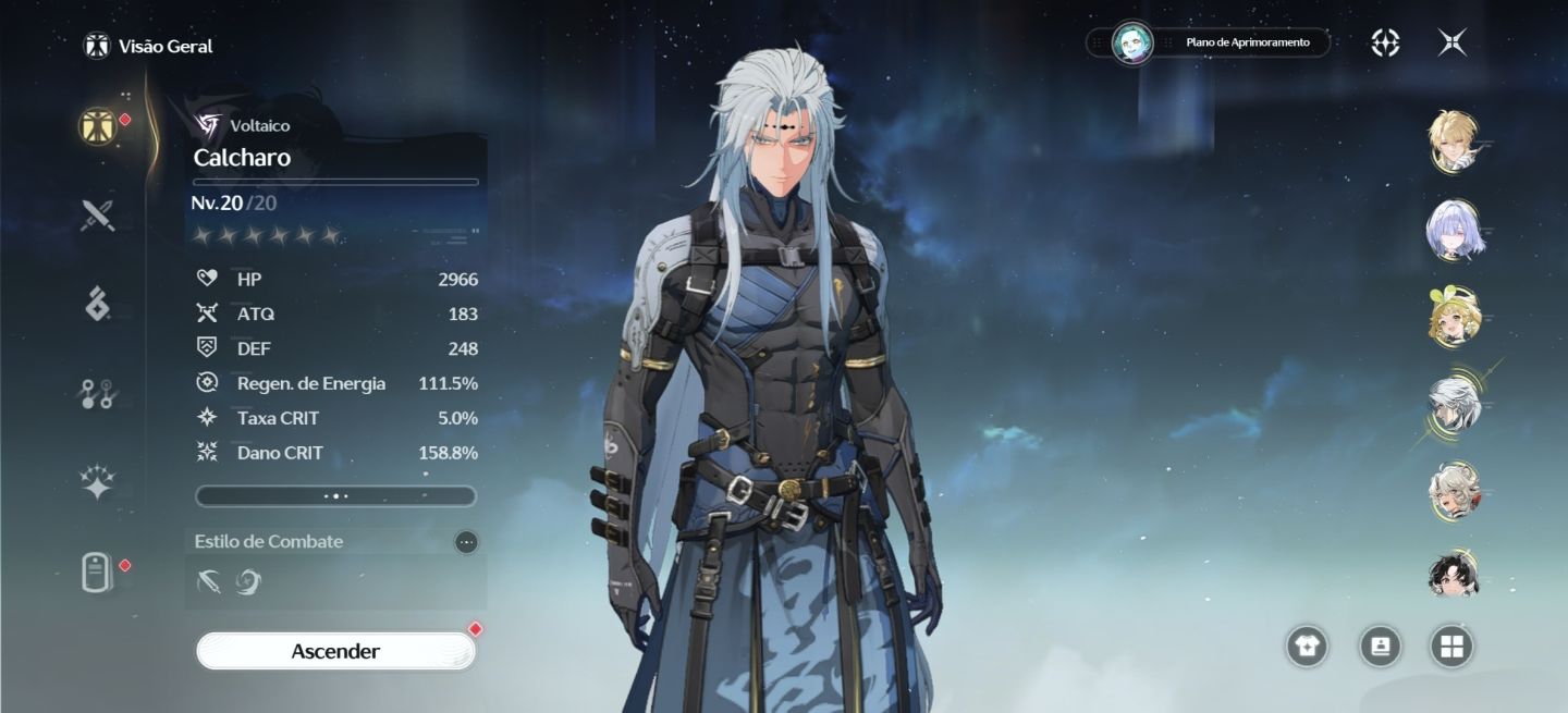 CONTA DE WUWA! LUUK+SHOREKEEPER+MORNYE+YANGYANG: XUALING E MAIS!